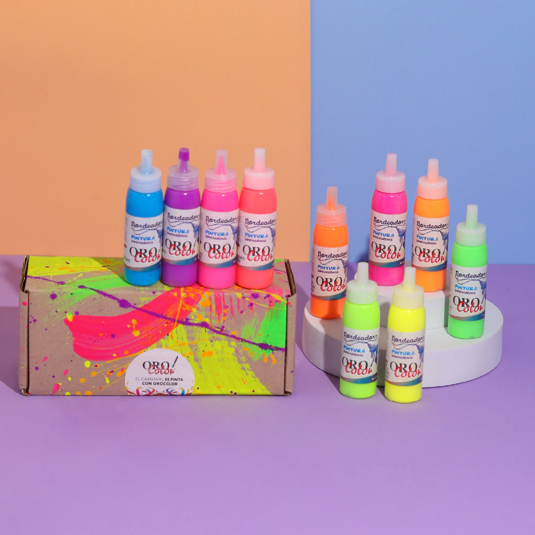 Kit Bordeadores Neón - Edición Carnaval