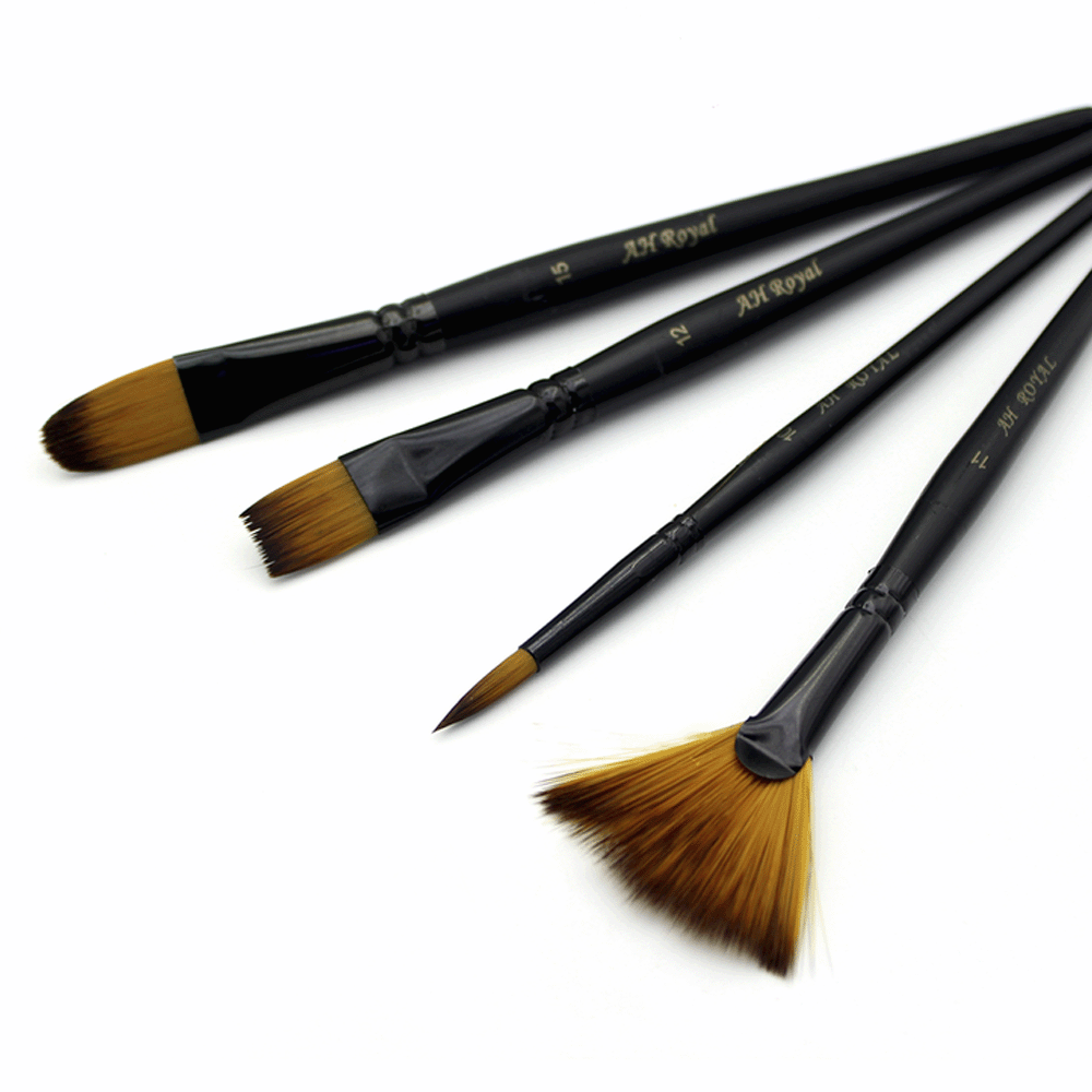 Set X4 Pincel AH Royal Surtido Ref. 90356