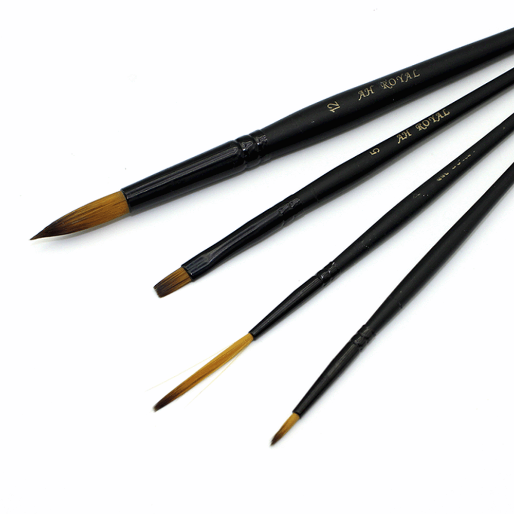 Set X4 Pinceles AH Royal Ref.90363