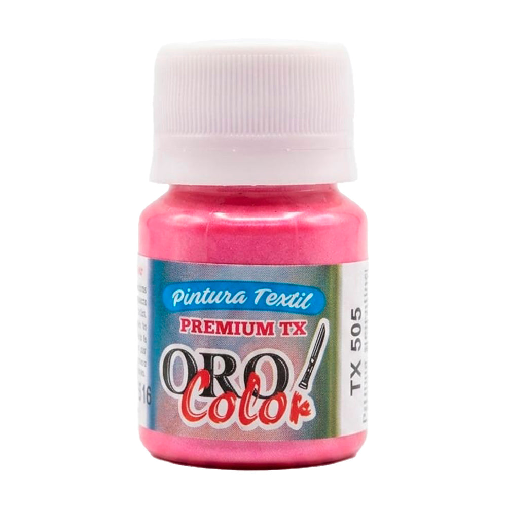 Pintura Textil Premium Fucsia Metálico TX-505