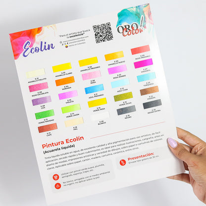 Carta de Colores Ecolines