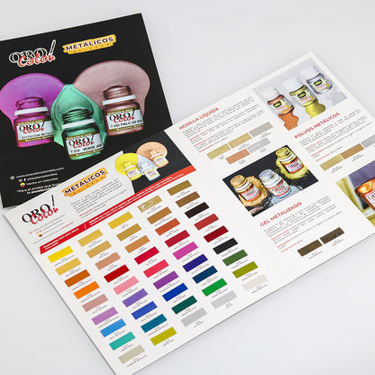 Carta de Colores Metálicos