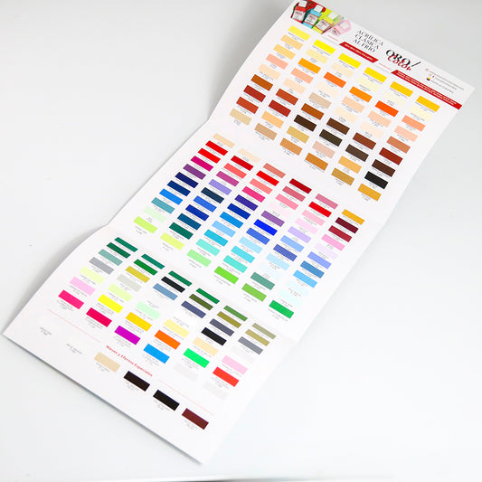 Carta de Colores Acrílica Clásica