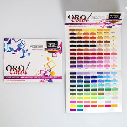 Carta de Colores Acrílica Premium