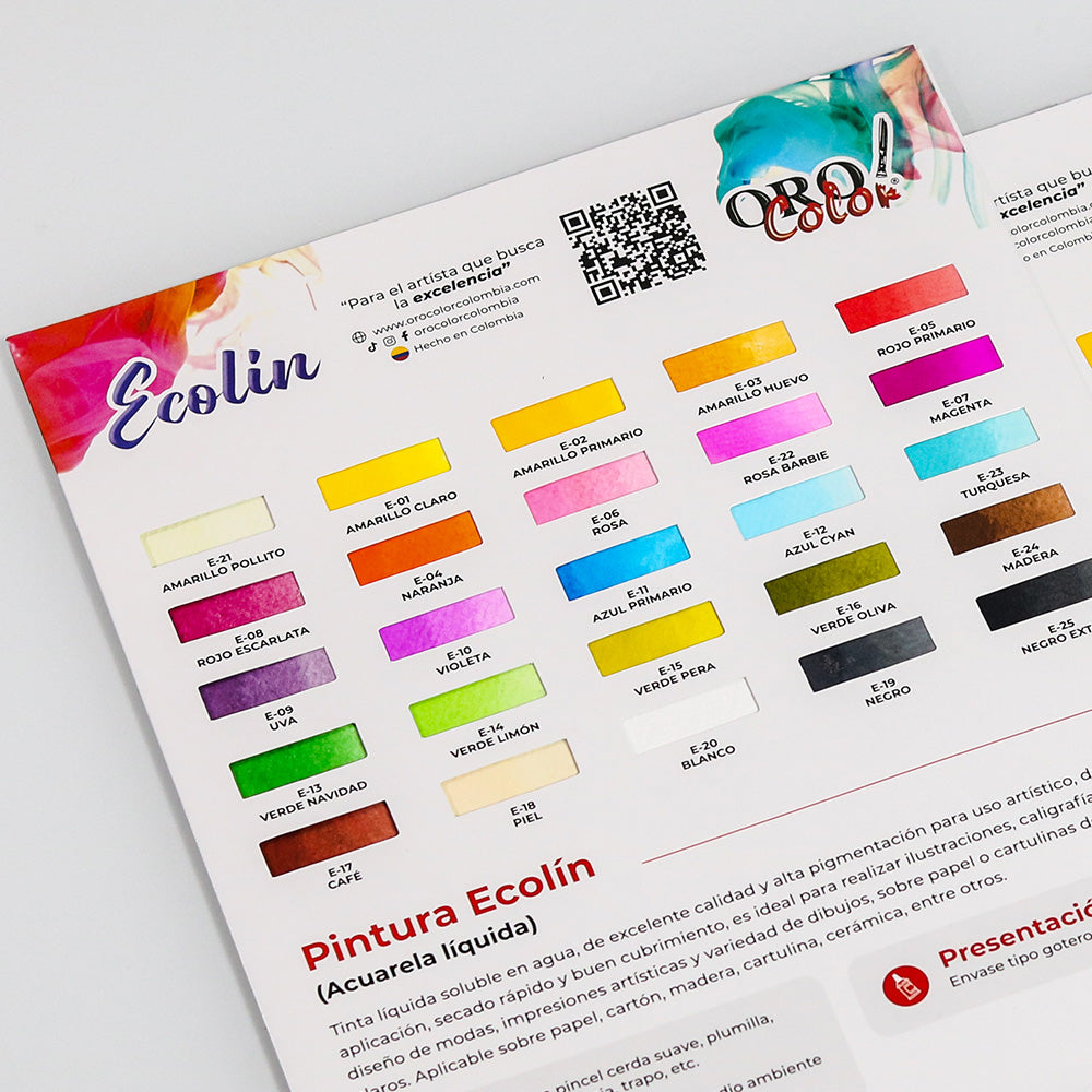 Carta de Colores Ecolines