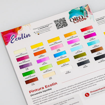 Carta de Colores Ecolines