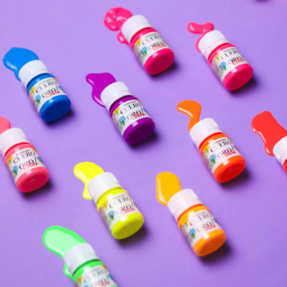 Kit Pintura para Cuero Neones - Edición Carnaval