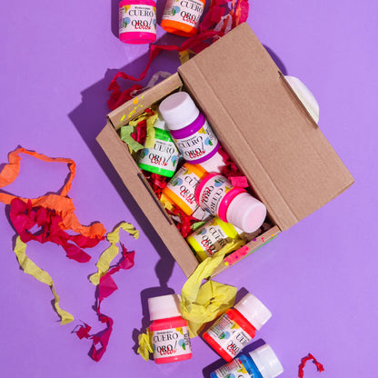 Kit Pintura para Cuero Neones - Edición Carnaval