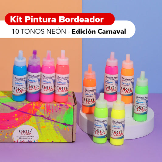 Kit Bordeadores Neón - Edición Carnaval