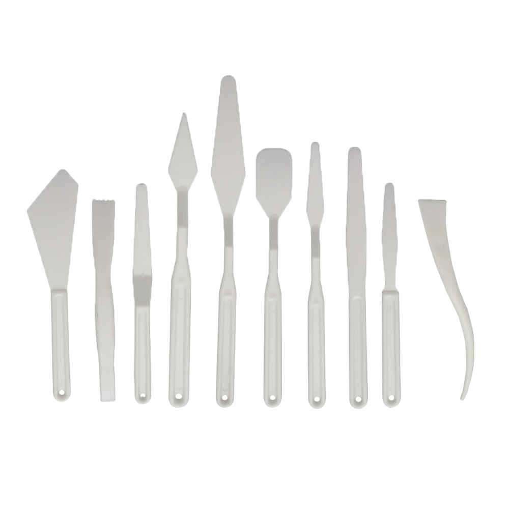 Set X10 Espátulas Plásticas AH Royal