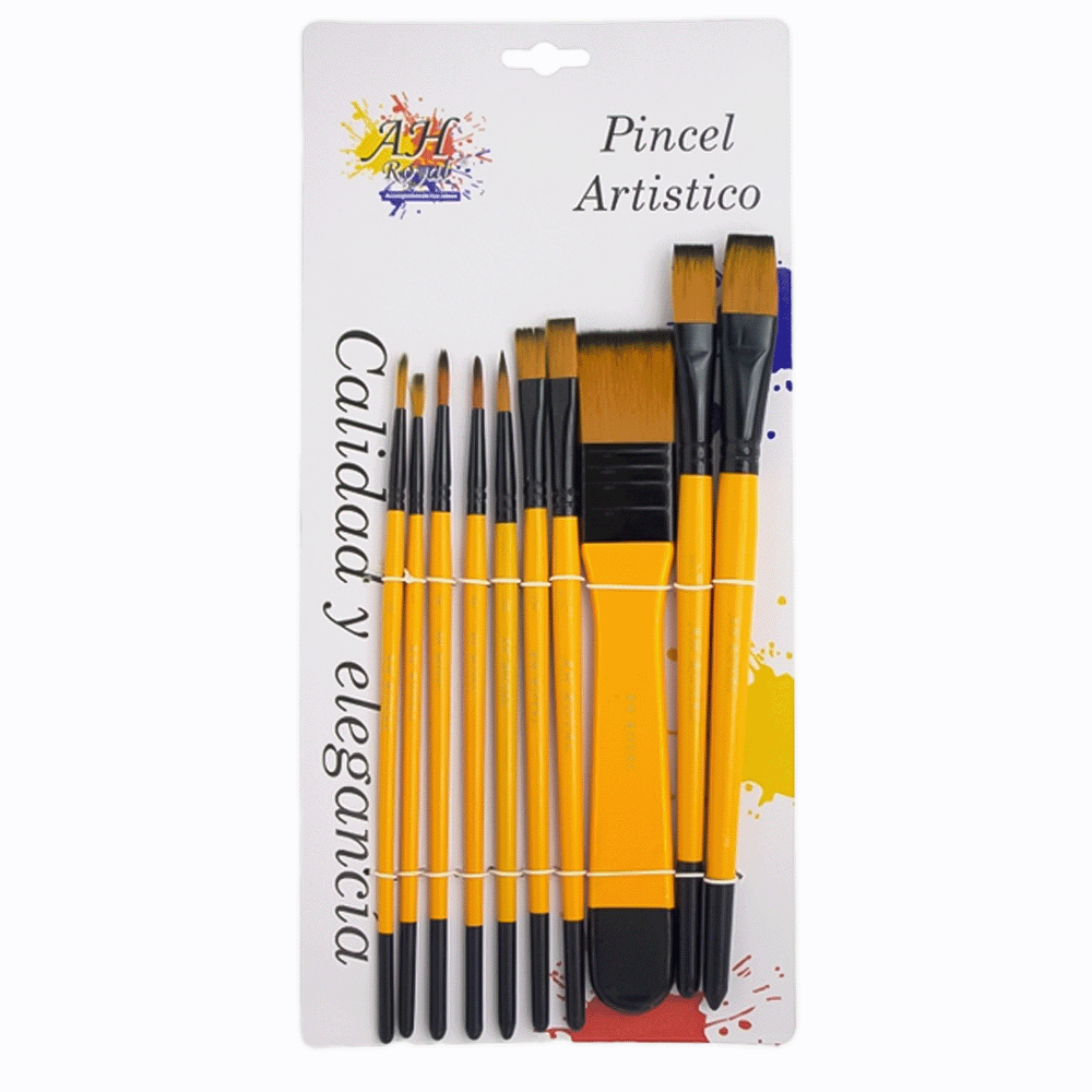 Set X10 Pincel AH Royal Ref. 20093