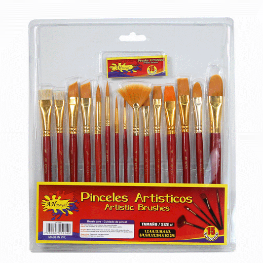 Set X15 Pincel AH Royal Ref. 20096