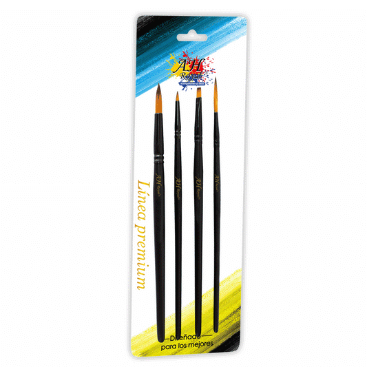 Set X4 Pinceles AH Royal Ref.90363