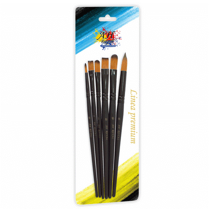 Set X4 Pinceles AH Royal Variados  Ref.90358