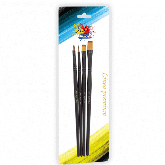Set X4 Pinceles AH Royal Variados Ref.90361
