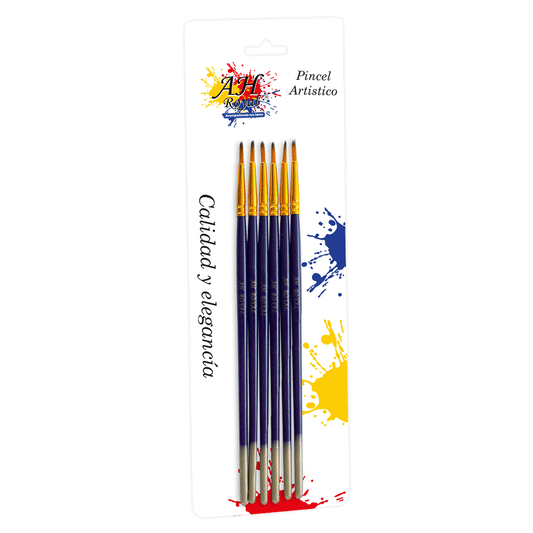 Set X6 Pincel AH Royal Ref. 20075-333