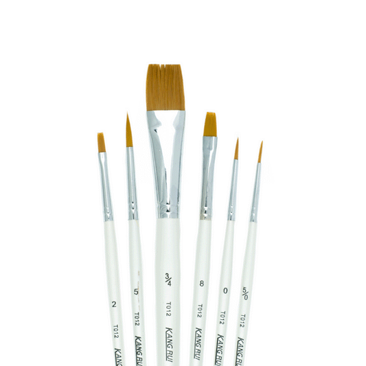 Set X6 Pincel de Nylon Surtido Gioto T012