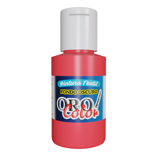 Rojo Fluorescente Fondo Oscuro FO-521